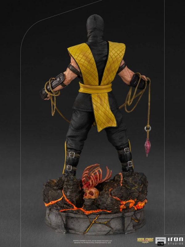 Mortal Kombat Scorpion Iron Studios