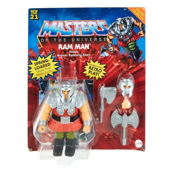 Ram Man Deluxe Masters del Universo Mattel